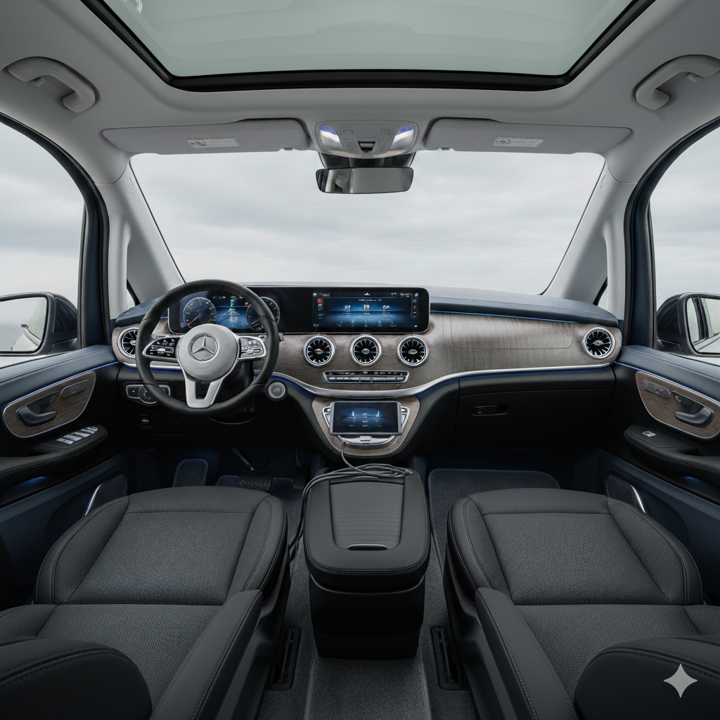 Prestige Mercedes EQV avec chauffeur